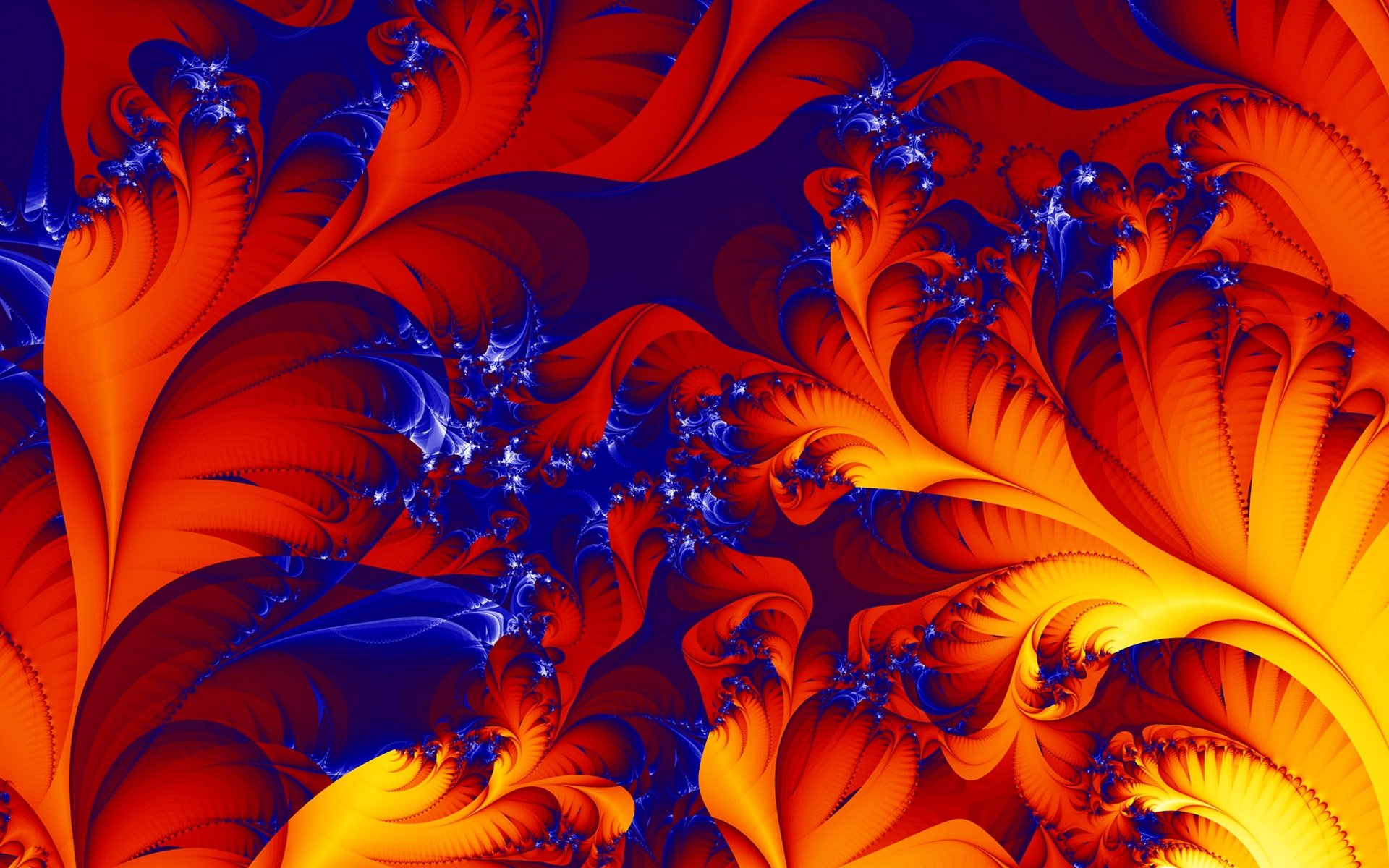 frattale vortici linee mandelbrot