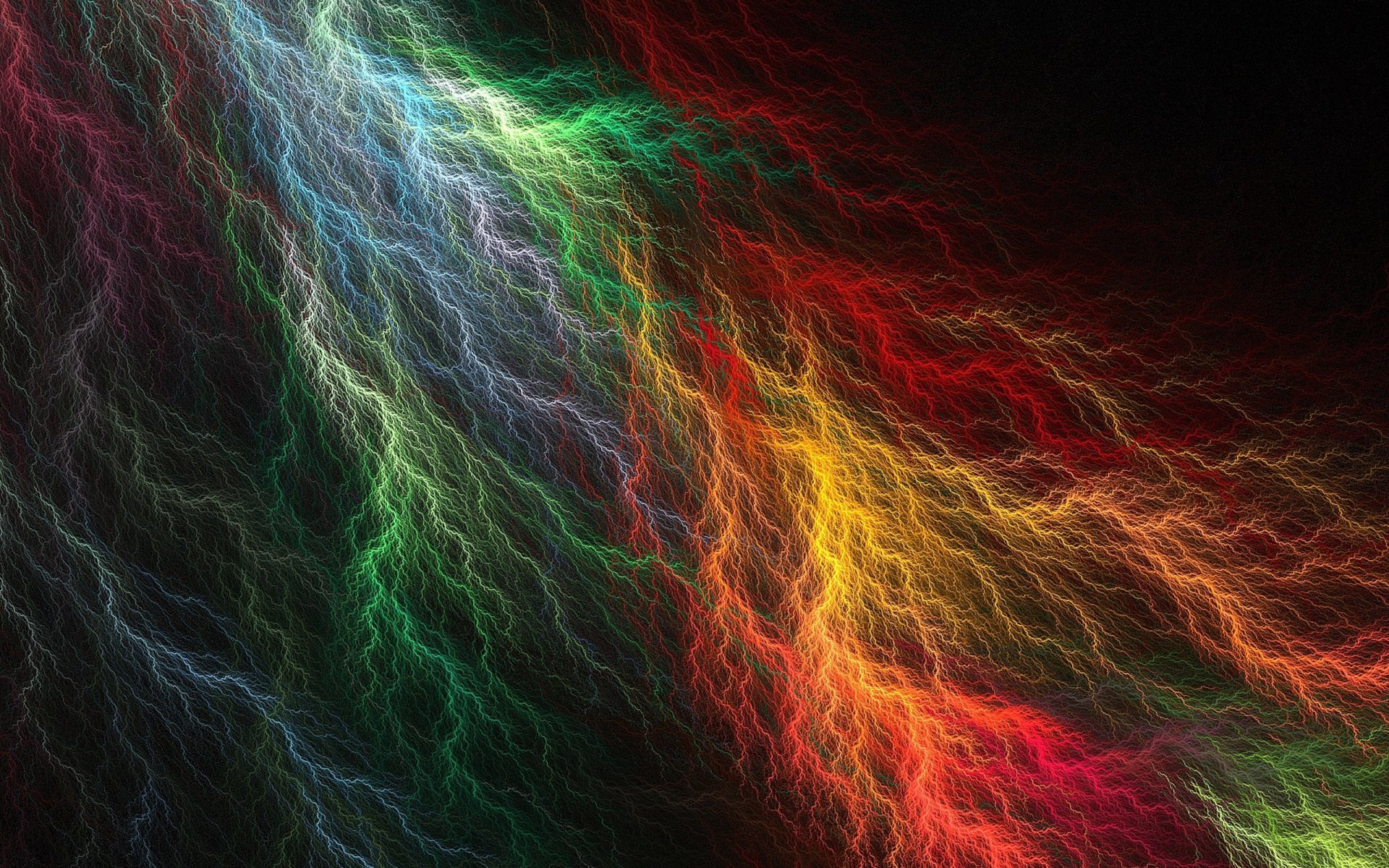 éclairs spolohy multicolore fond abstraction