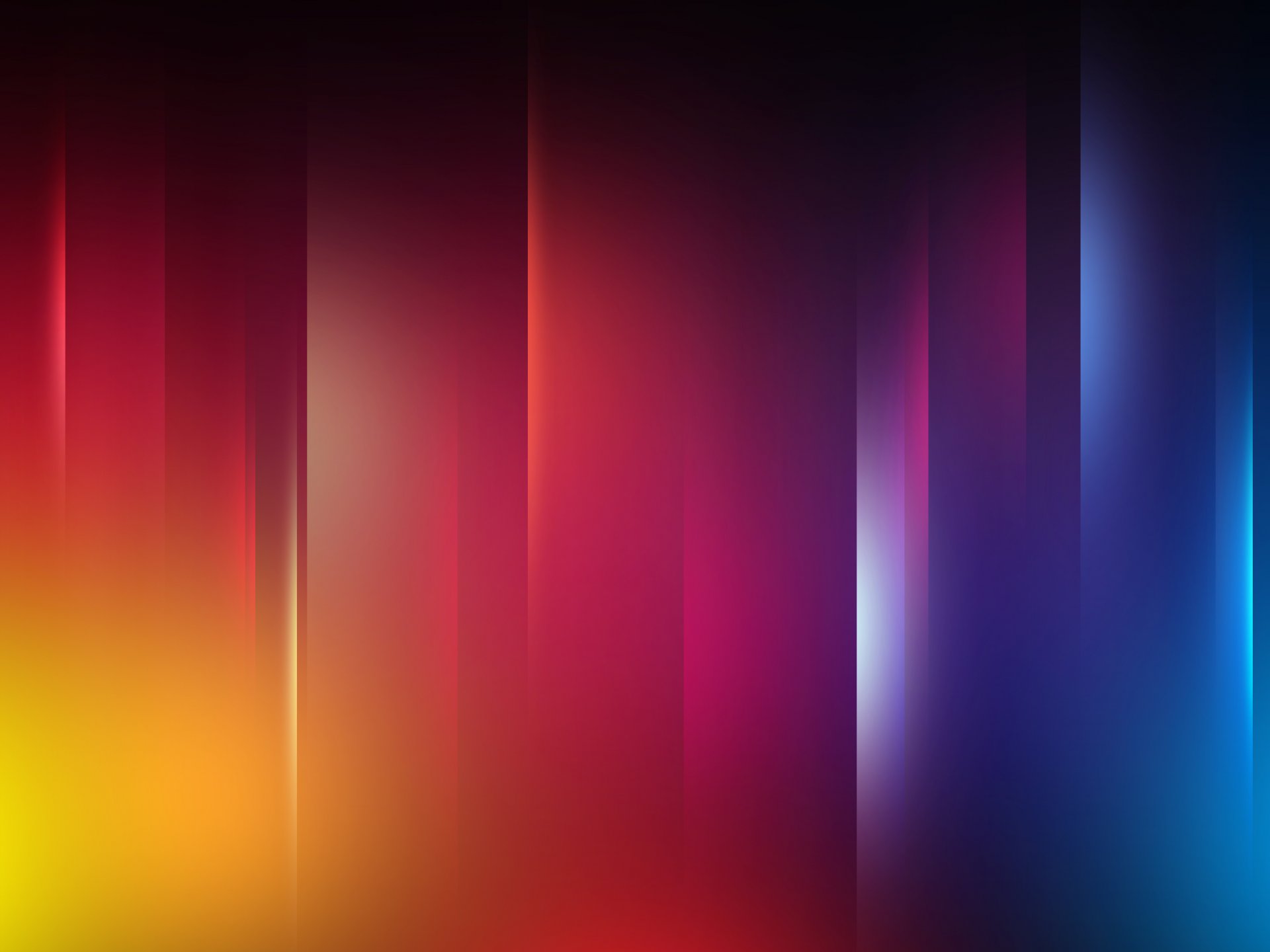 color line yellow red blue