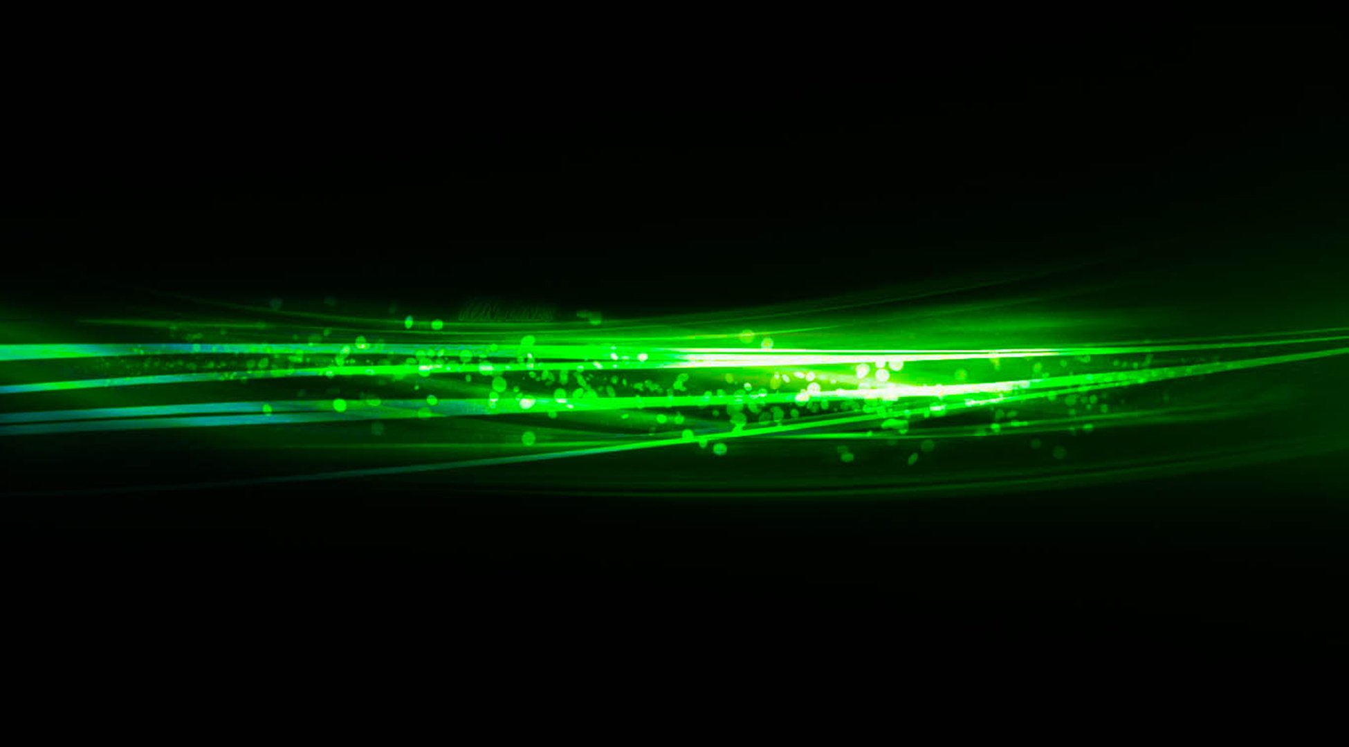 green flowers abstraction bokeh