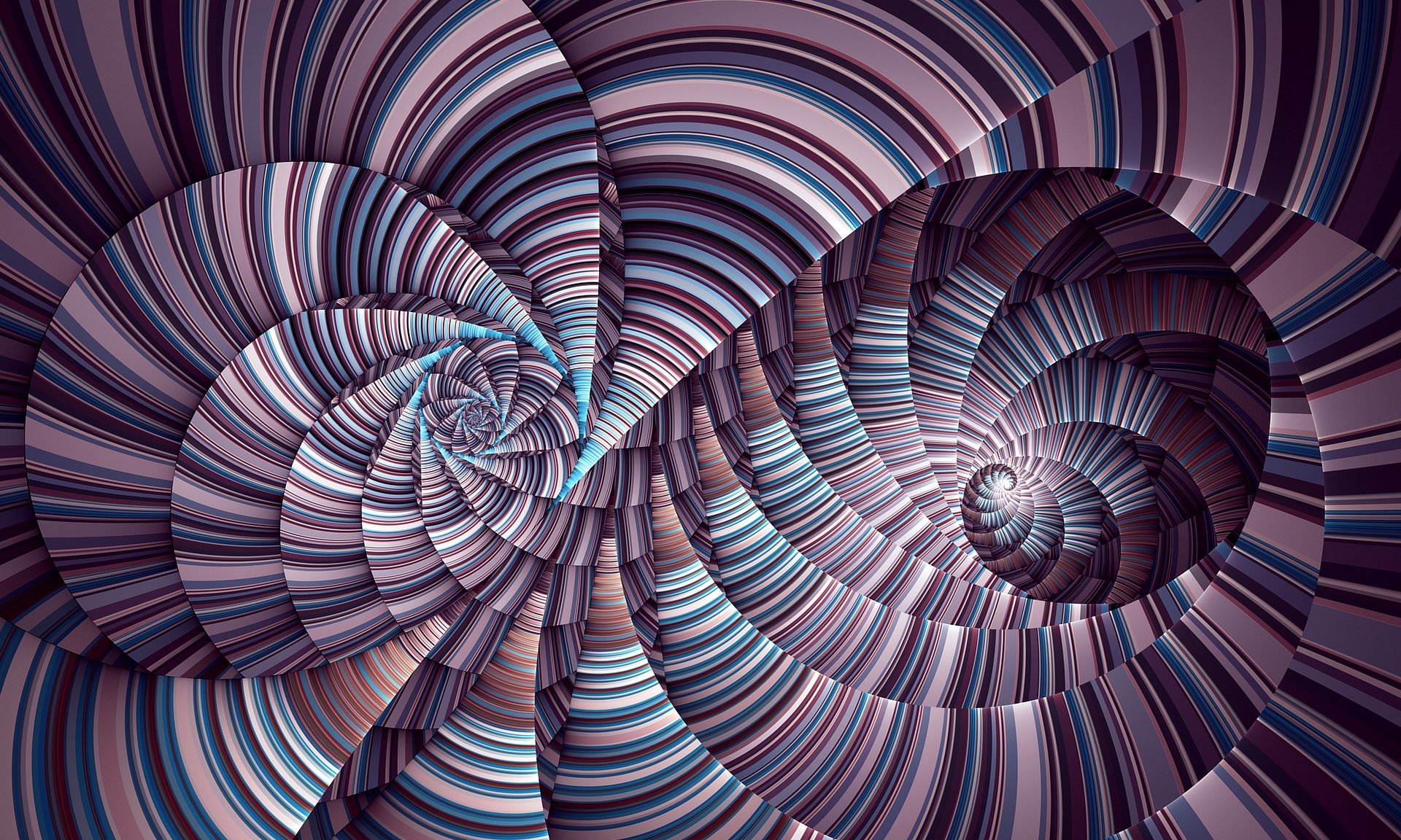 spirale rayures lignes coloré