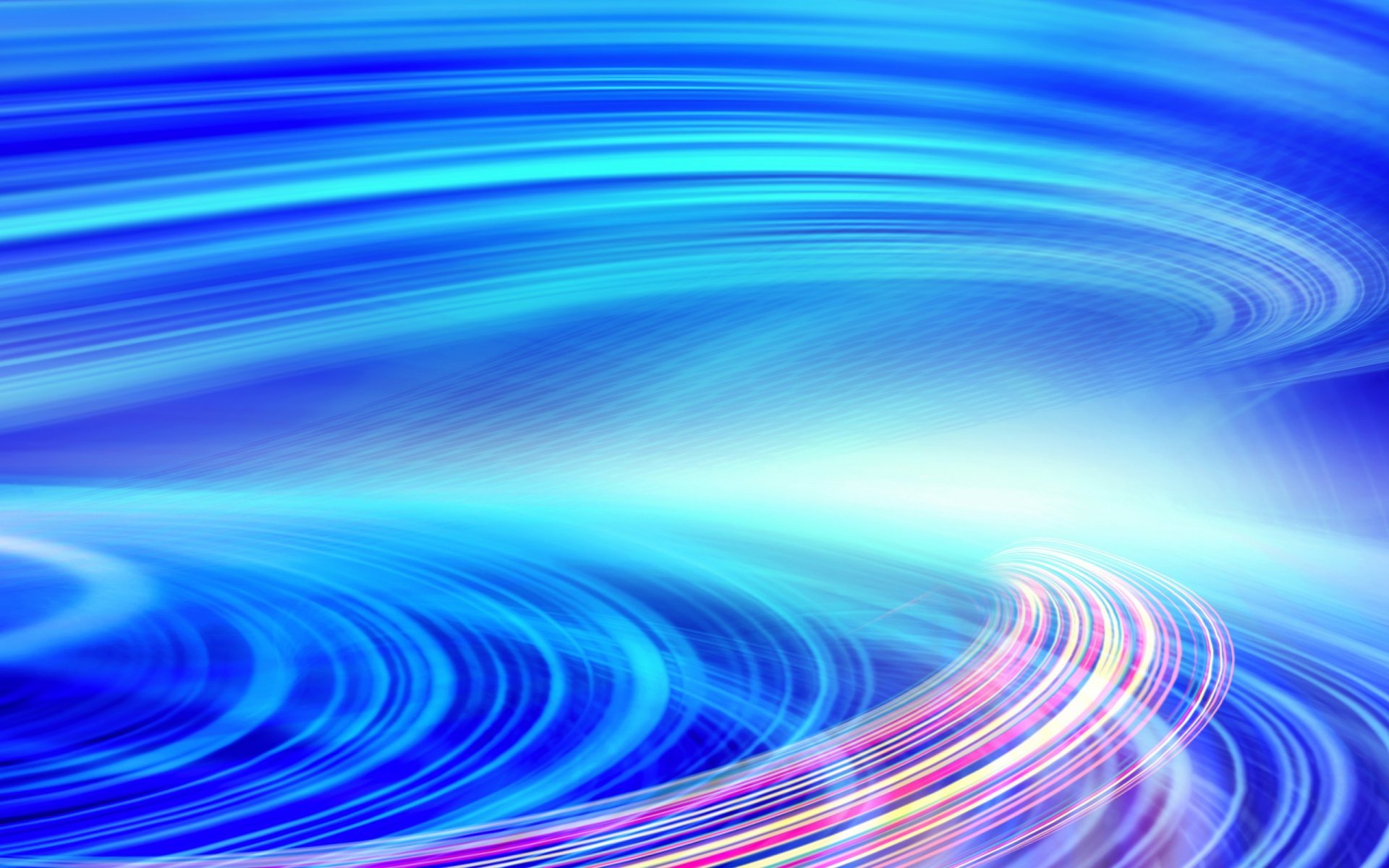 line light wallpaper track orbit ring