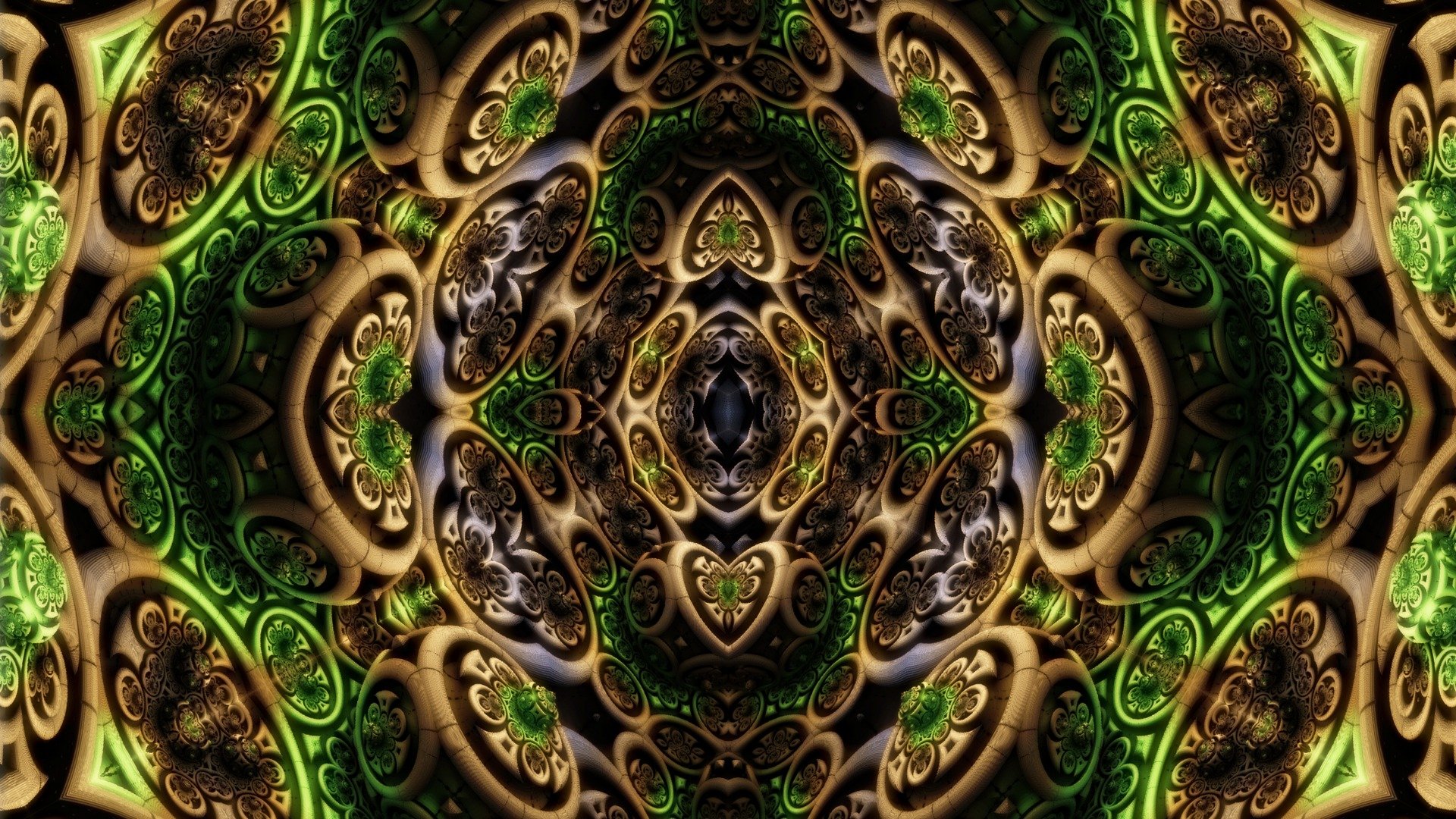 flowers form abstract