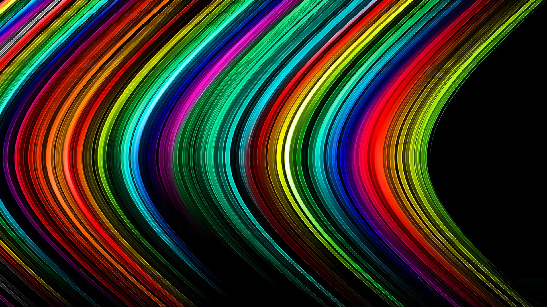 line of the strip rainbow wallpaper flowers light ray