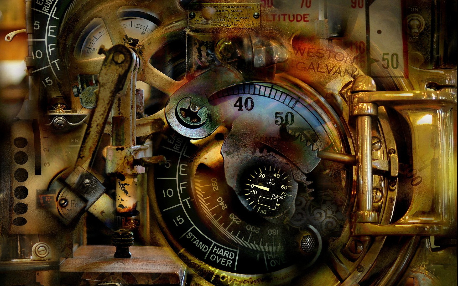 mechanischer traum surreal abstrakt