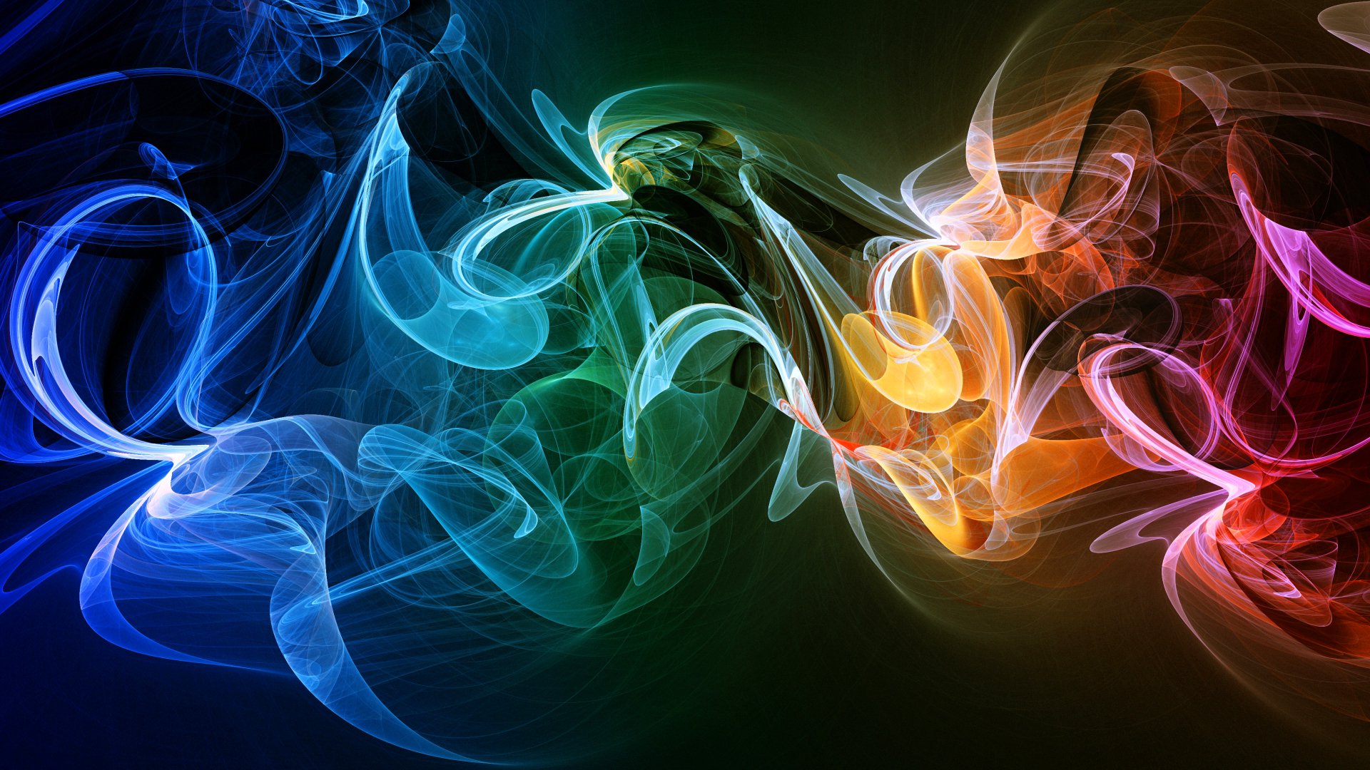 luce colore fumo nebbia linee raggi