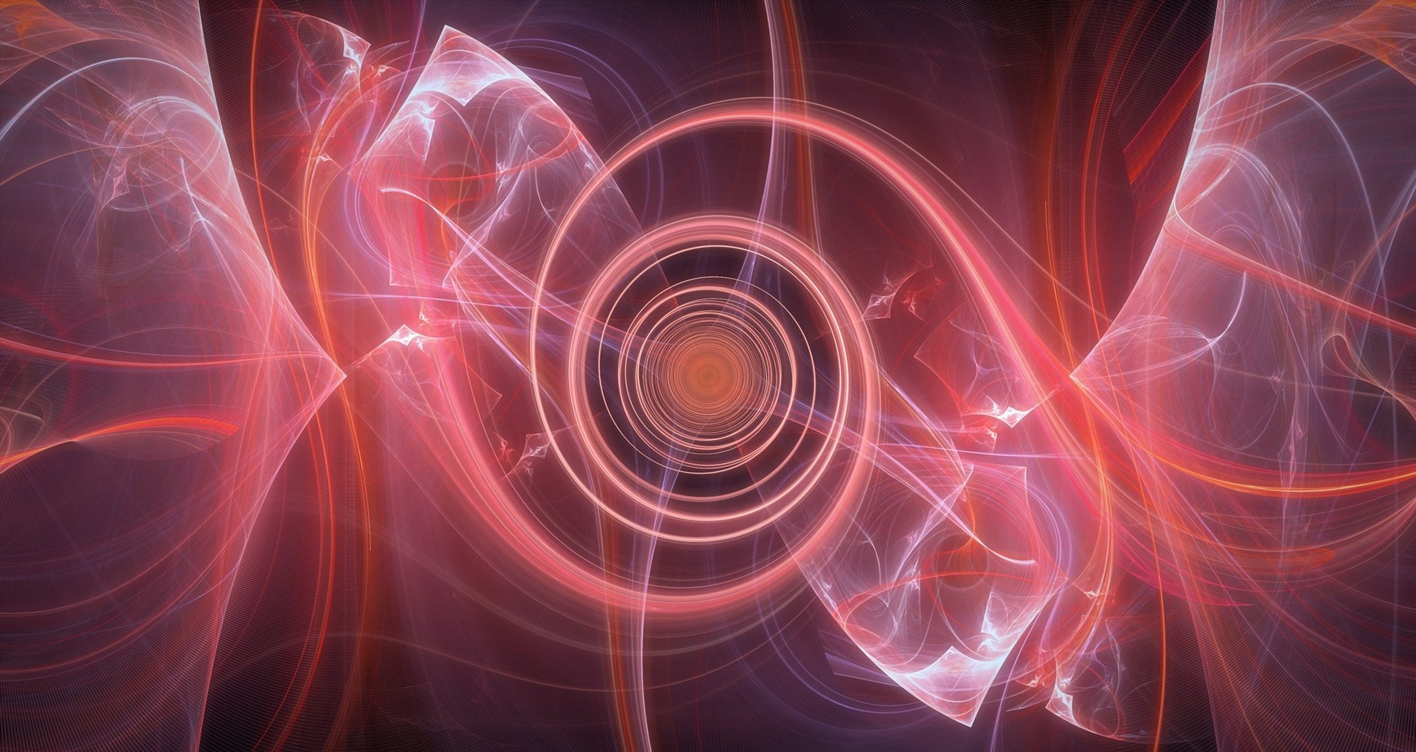 frattali modello frattale linee curve cerchi spirale