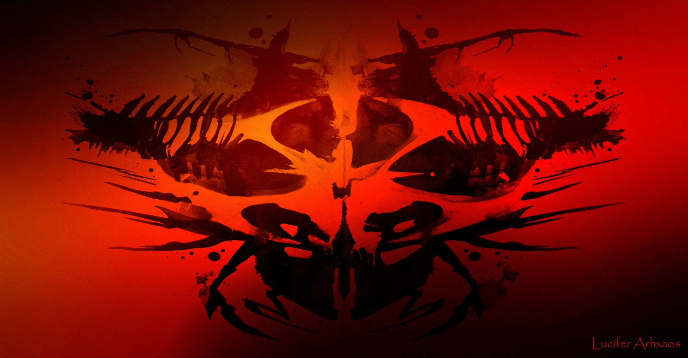 hitman logotipo símbolo prueba de rorschach arhxaos arhanikum