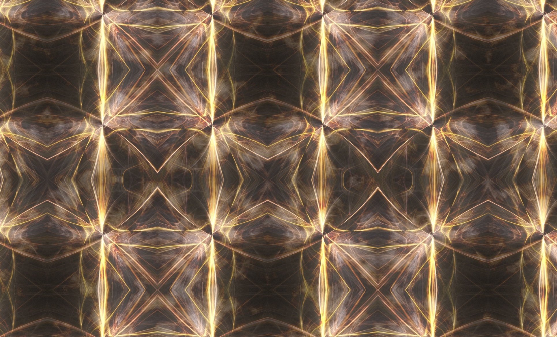 fractals gold checkerboard geometric shape