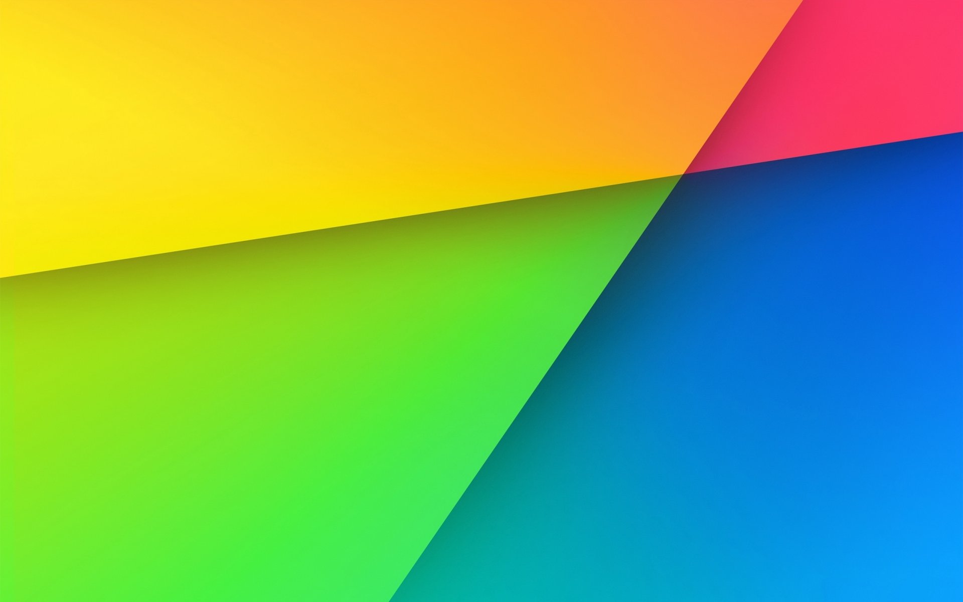 líneas ángulo color geometría arco iris