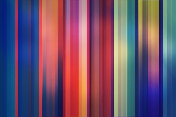Tiras de astracción de diferentes colores