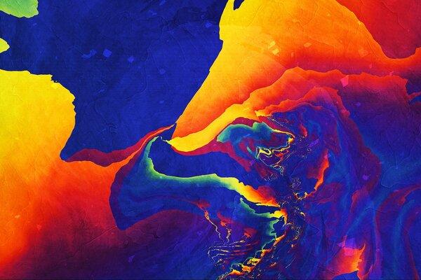 Colored light from the sky