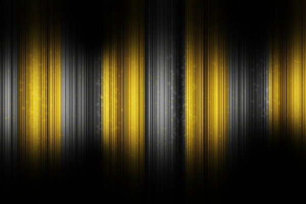 Vorbildliche weiß-gelbe Linien