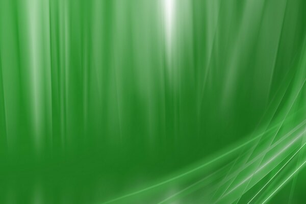 Brillantes rayos verdes y blancos