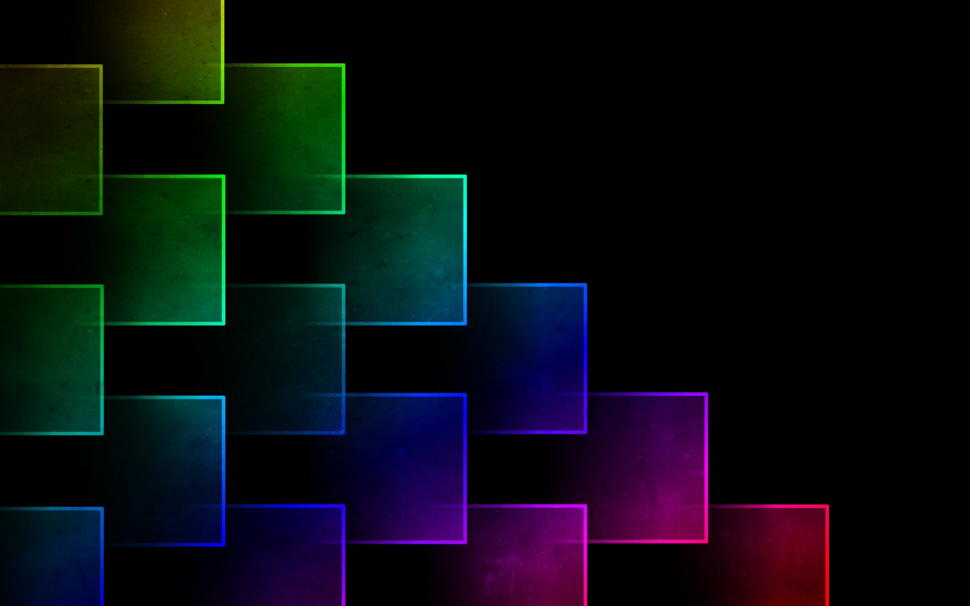 cubi cubo cubo arcobaleno colori luminosità sfondo gimp gimp astrazione