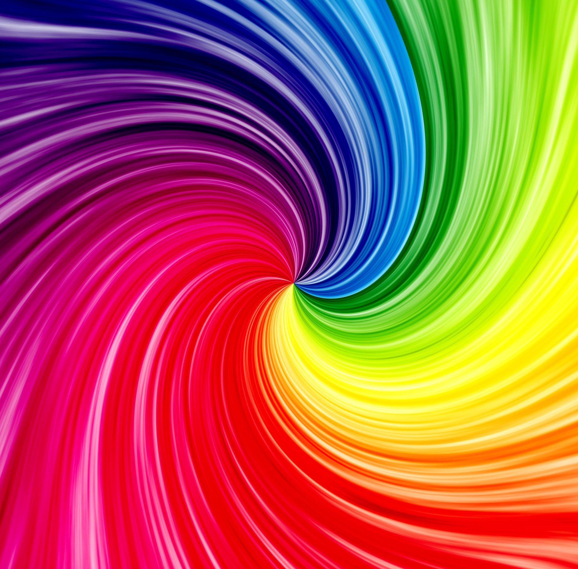 bright colored wave