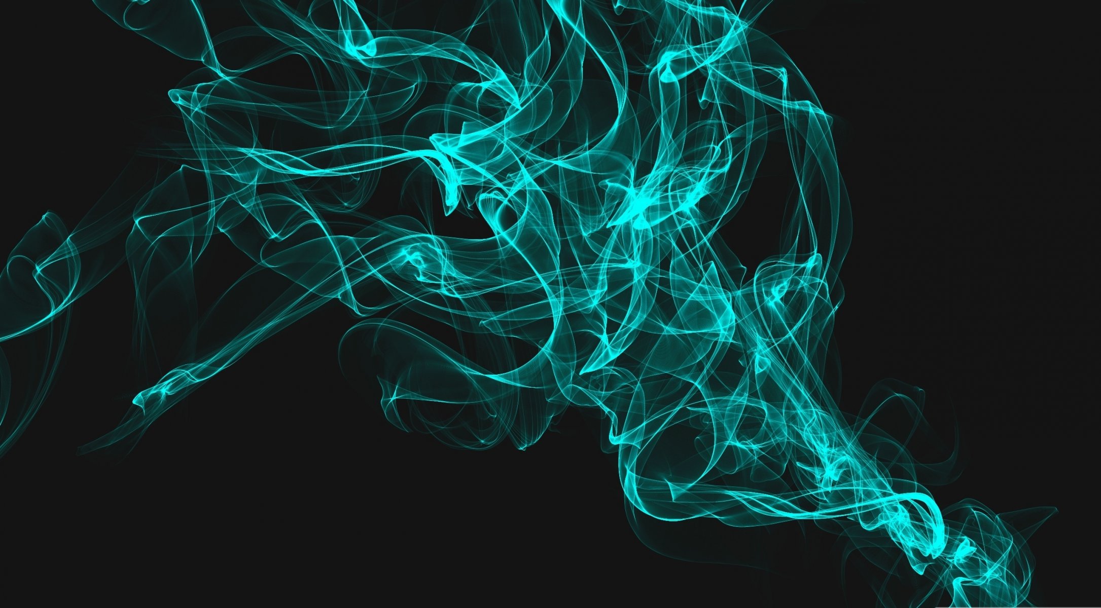 abstract smoke blue