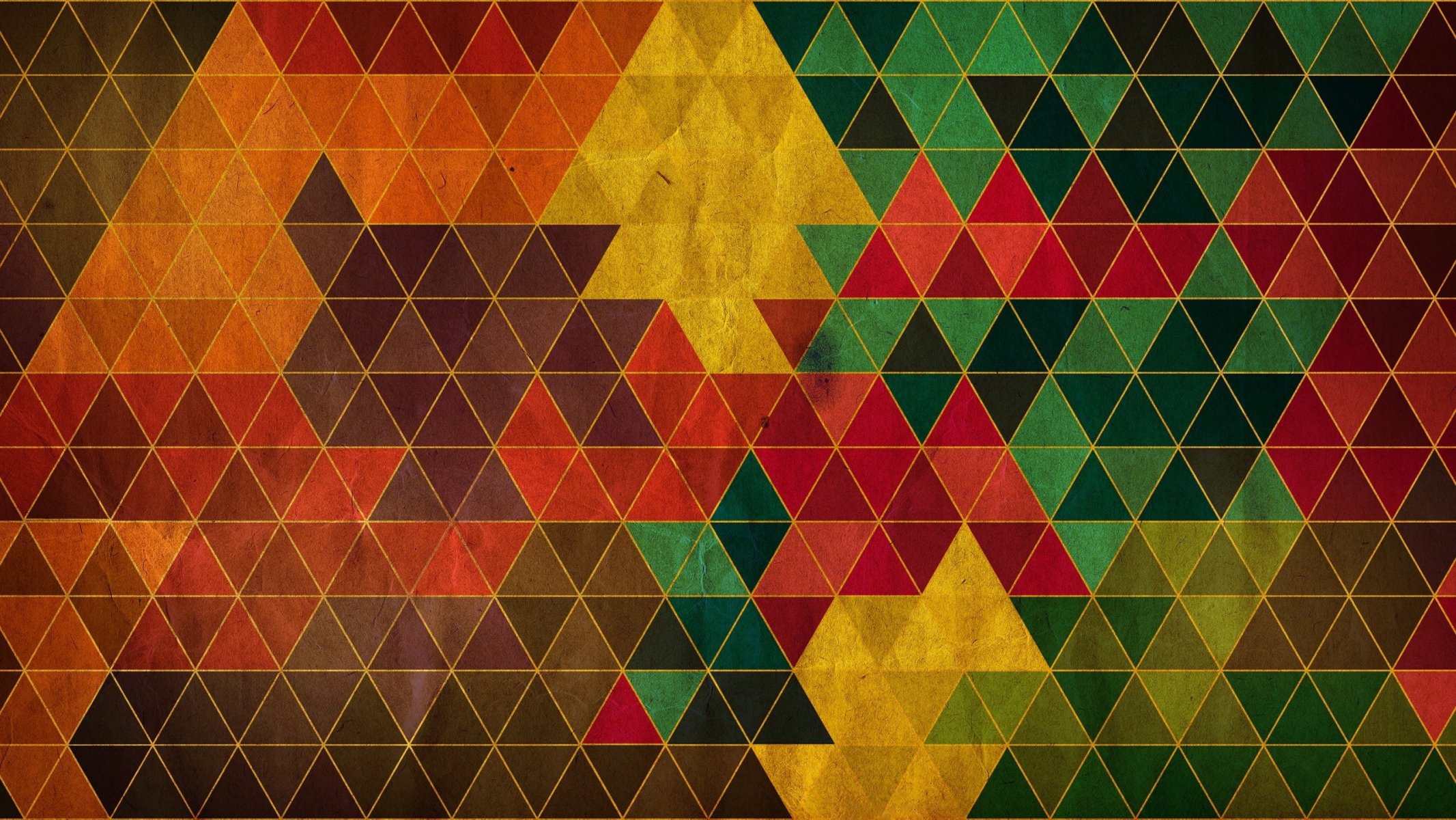 triangoli multicolori astratto mosaico