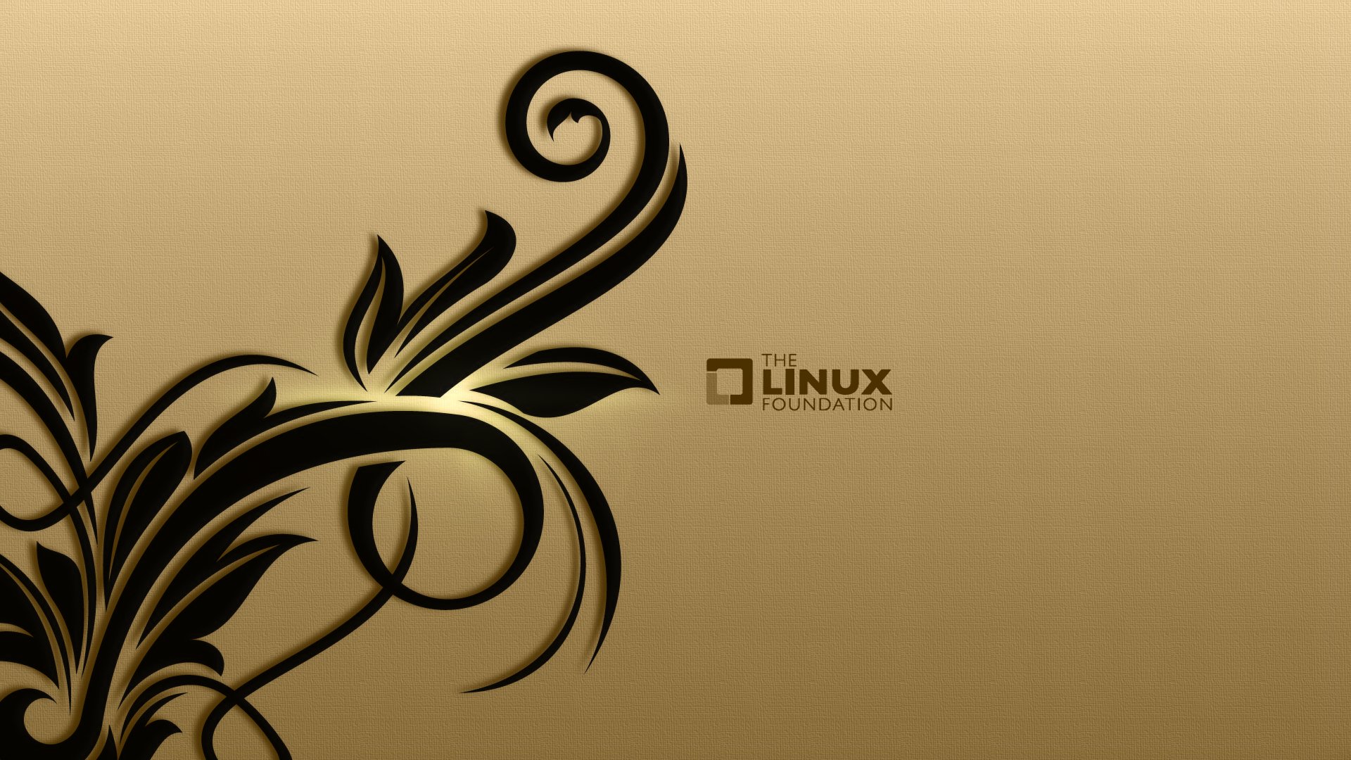 linux foundation background relief pattern flower contrast