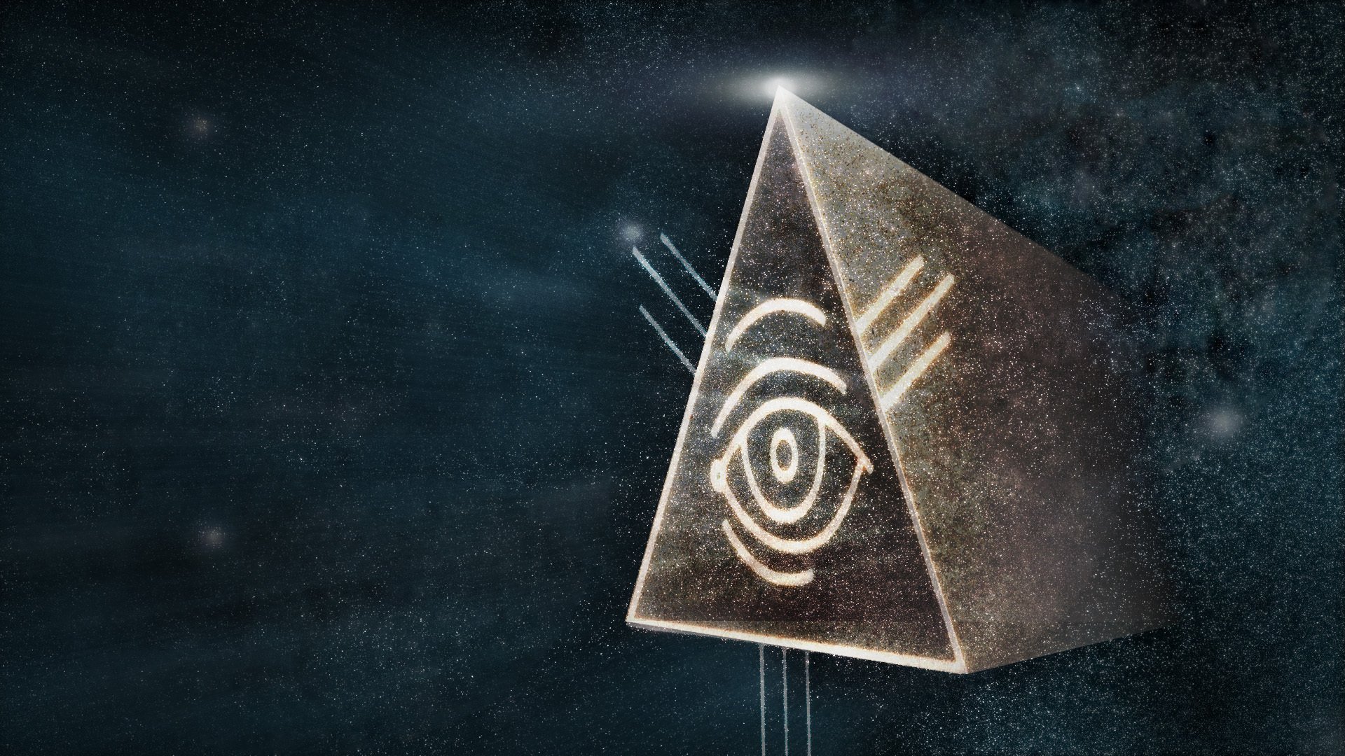 pyramid space eye