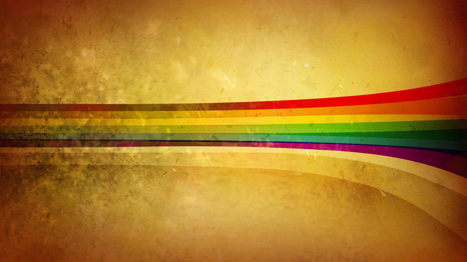 abstraction arc-en-ciel peintures couleurs 1920x1080