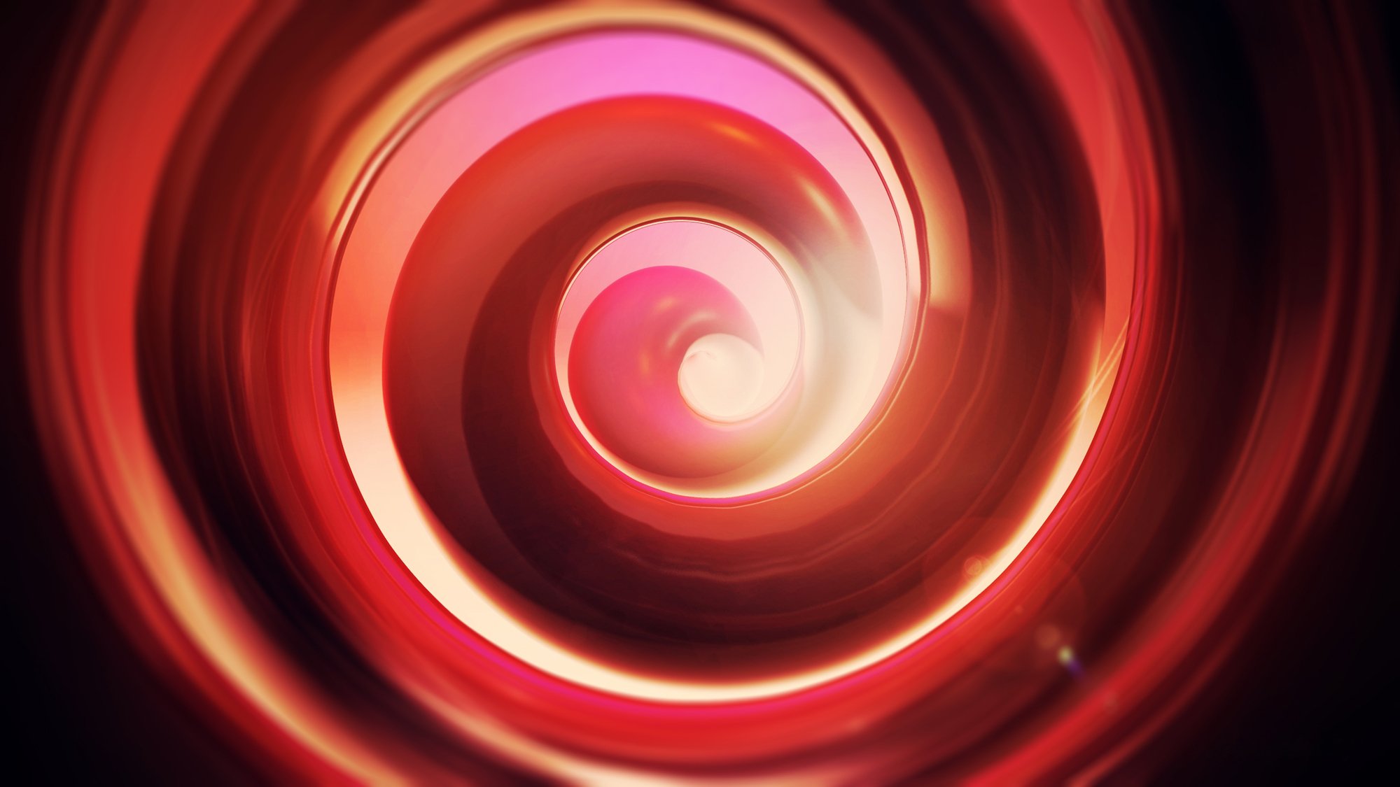 twisted abstraction circles creative render