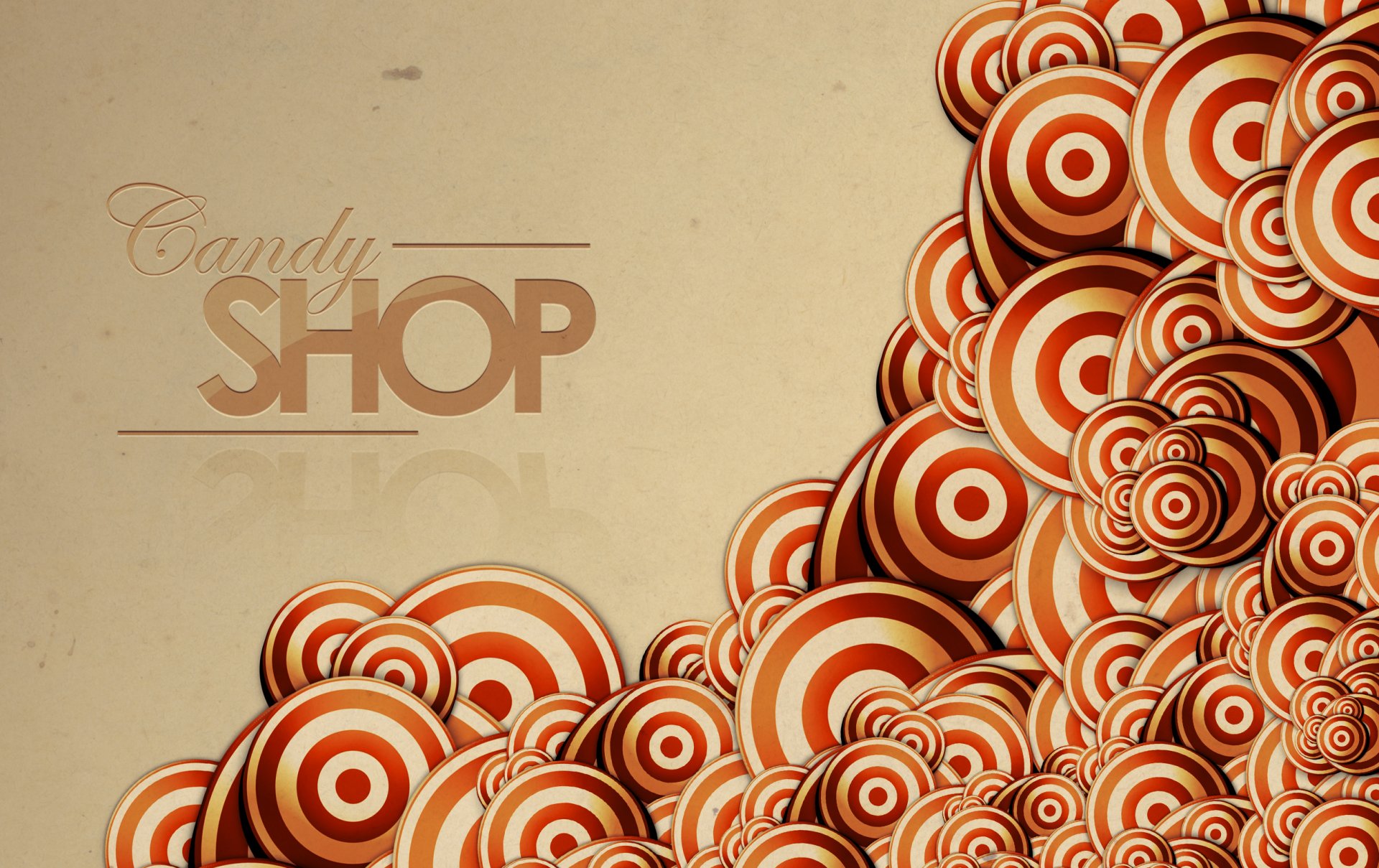 abstraction patterns circles stripes lines words lettering models lines candy shop 2540x1600