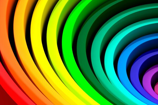 Astrazione delle linee del modello della tavolozza dei colori