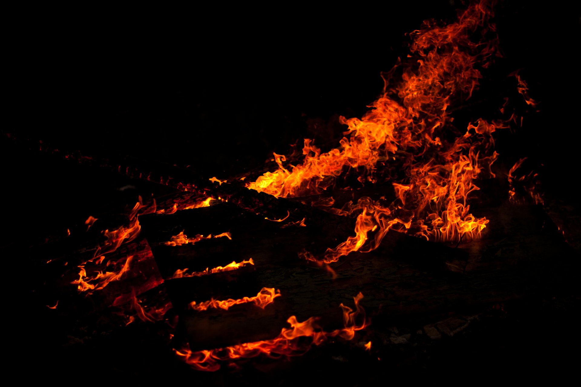 feuer flamme lagerfeuer