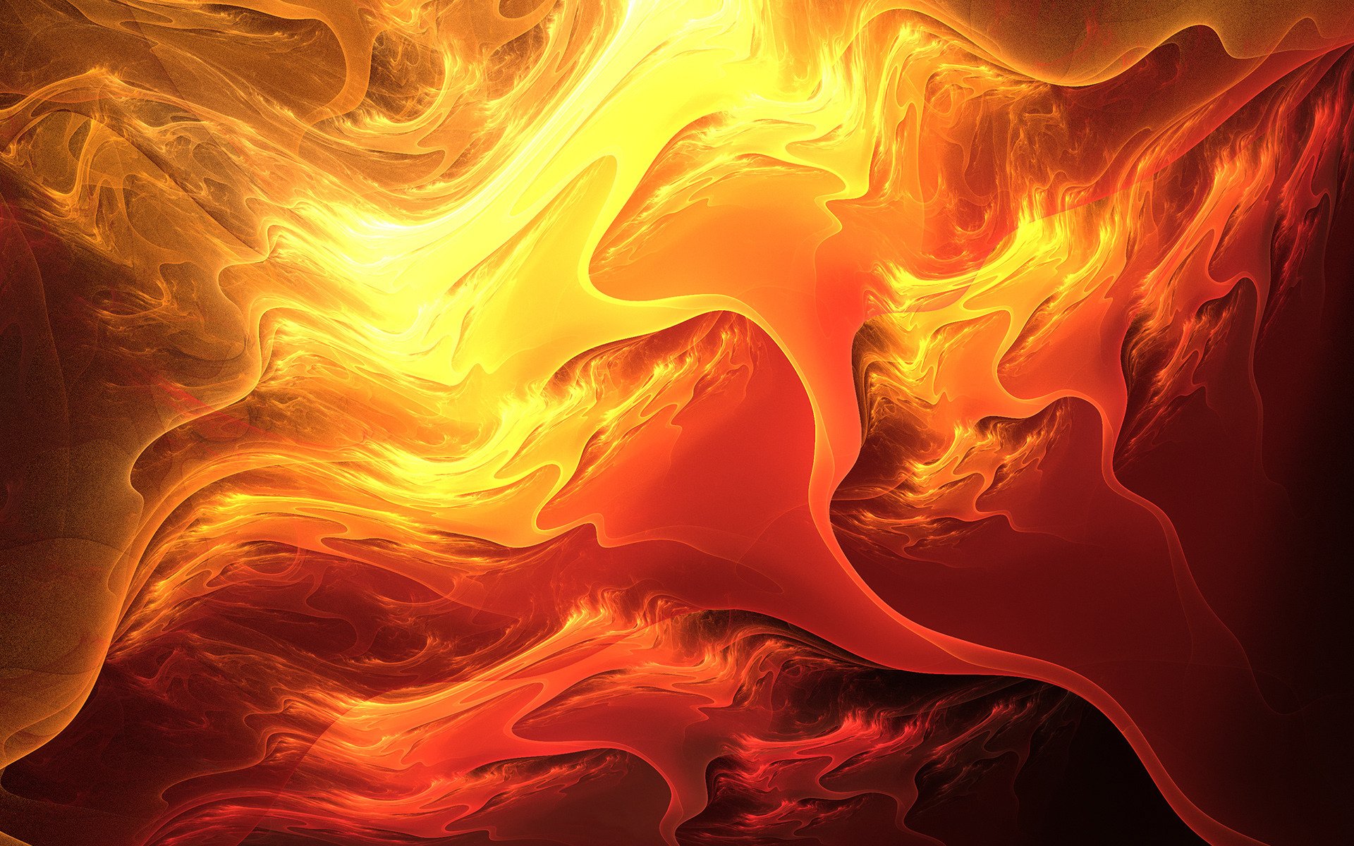 abstract line fiery colors lava