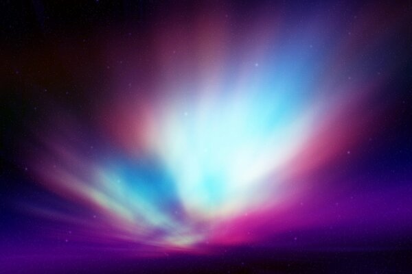 Image of a bright and wonderful aurora