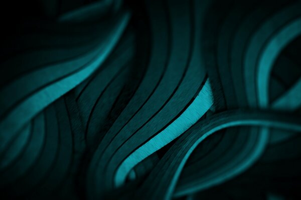 Image of abstract streams in a black background