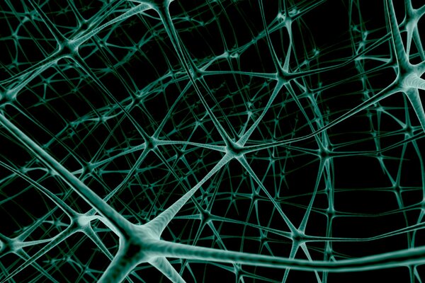 Medicina conexiones neuronales en el cerebro