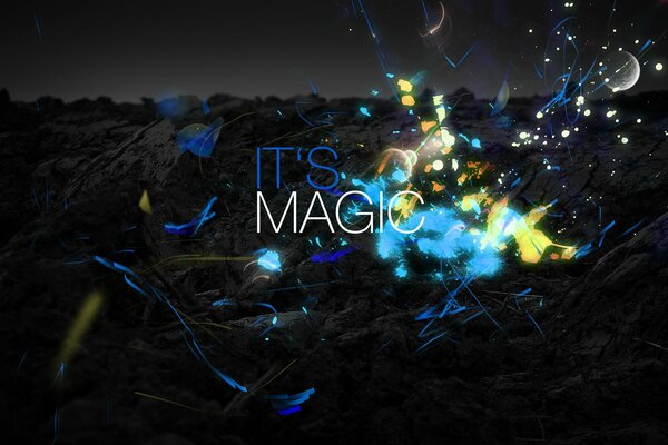 Stylish magic, color abstraction