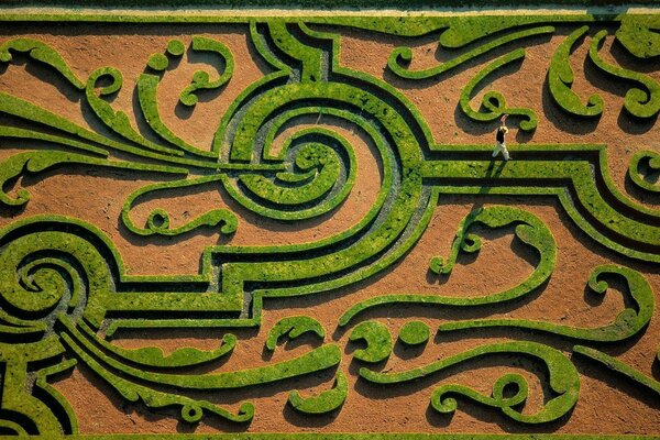 Labirinto Verde Vista dall alto