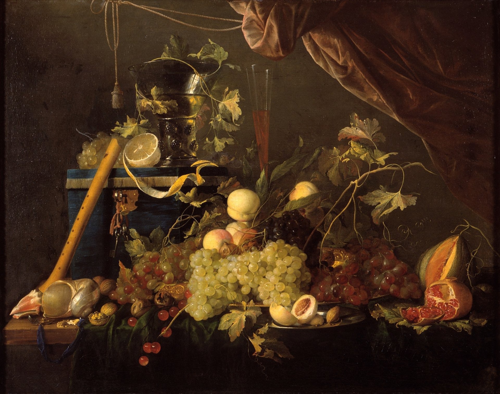 art painting golden age still life fruit