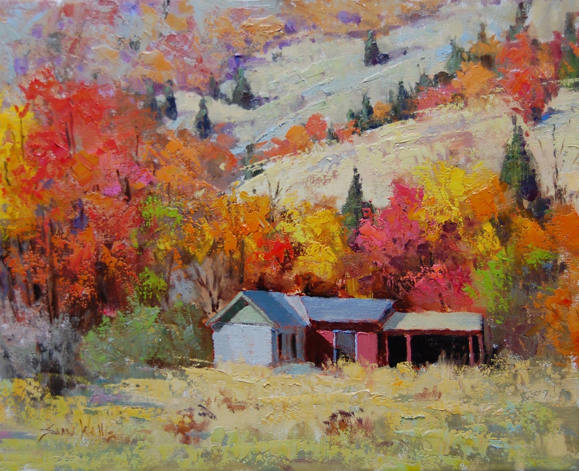 sean wallis midway antiquités art