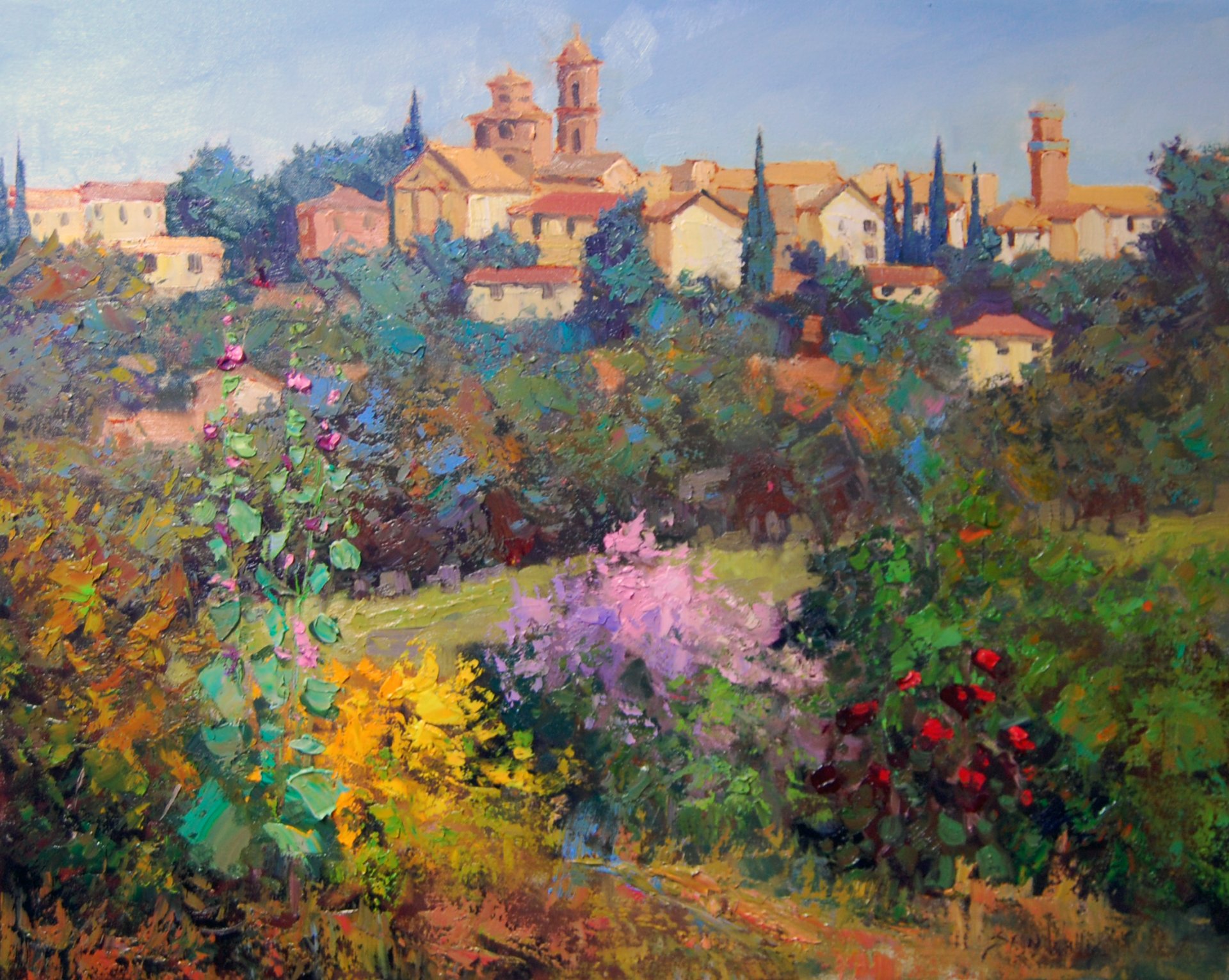 sean wallis italienischer turm kunst