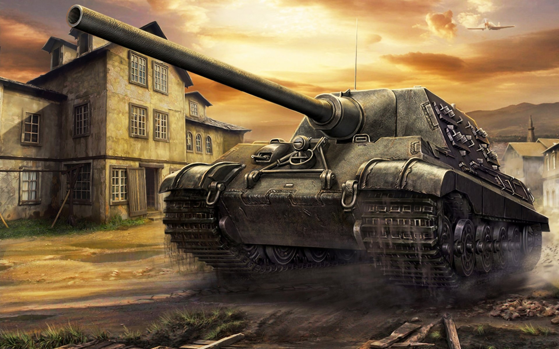 jagdtiger ww2 guerre réservoir art