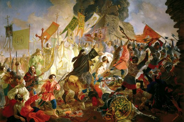 Oblężenie Pskowa przez króla polskiego Stefana Batorego