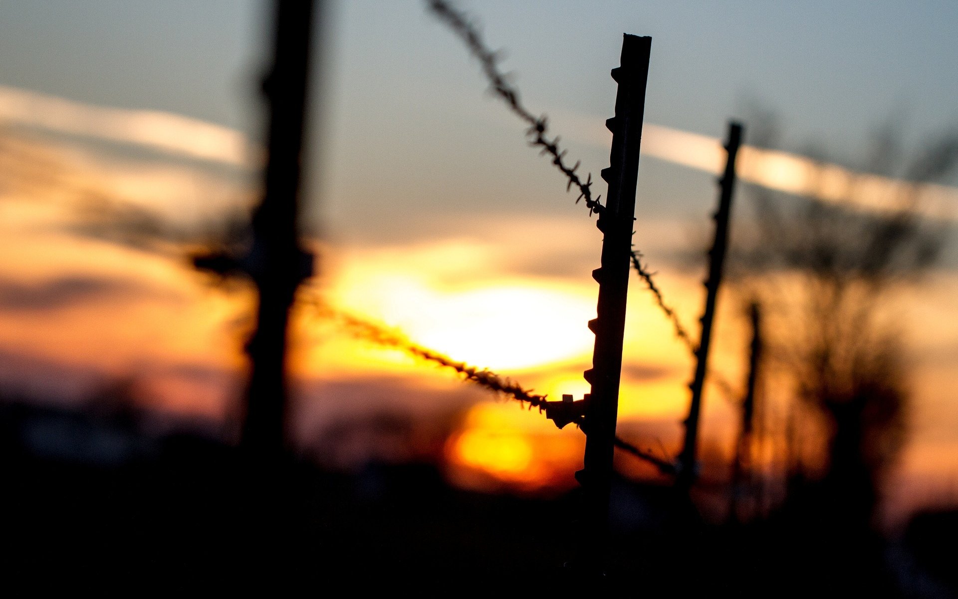 close up black fence fencing silhouette rope sunset background wallpaper widescreen full screen hd wallpapers fullscreen