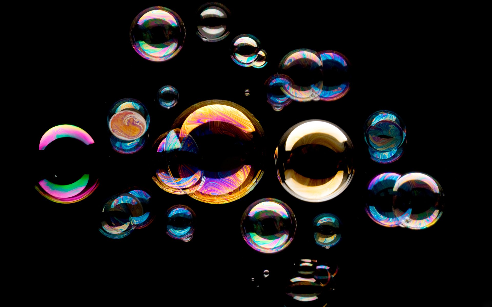 bubbles background