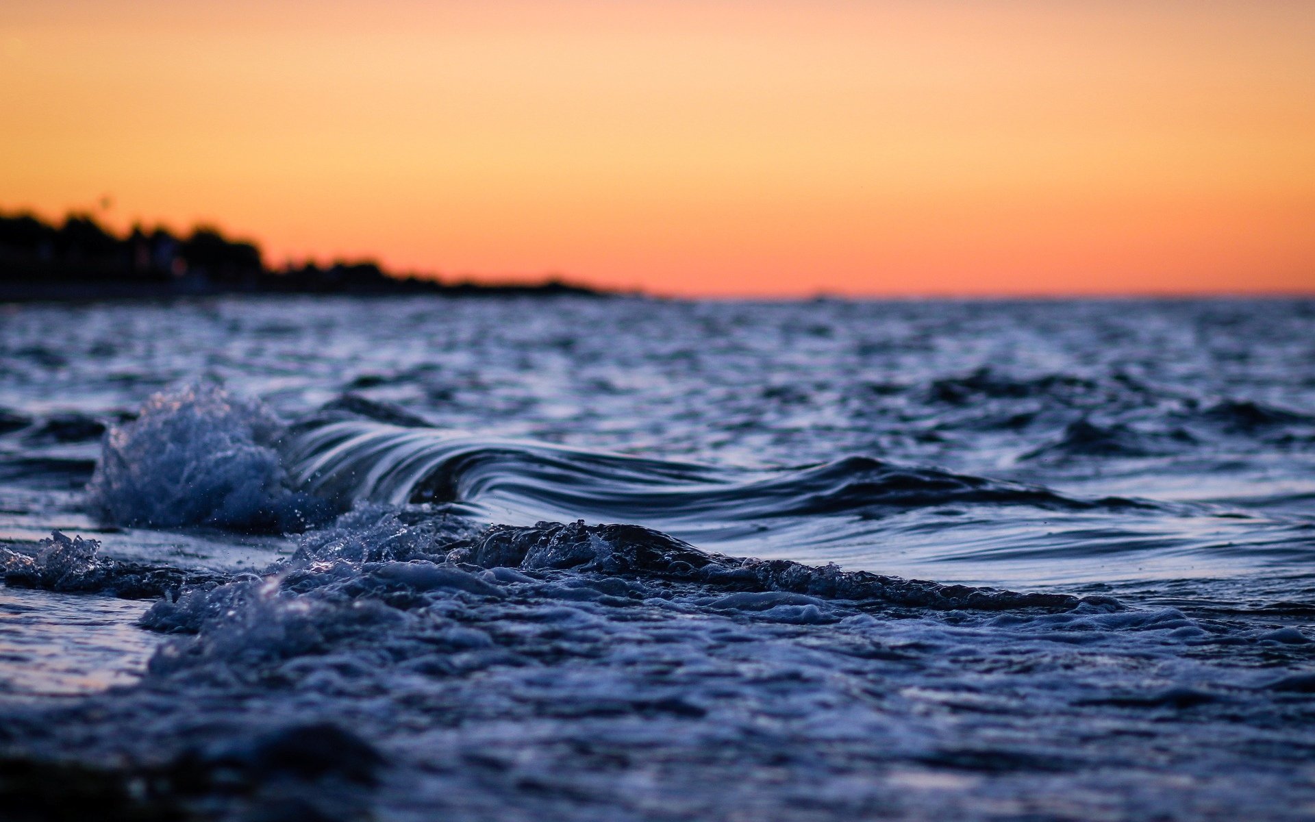 makro natur meer wasser ozean fluss welle wellen abend hintergrund tapete widescreen vollbild widescreen widescreen