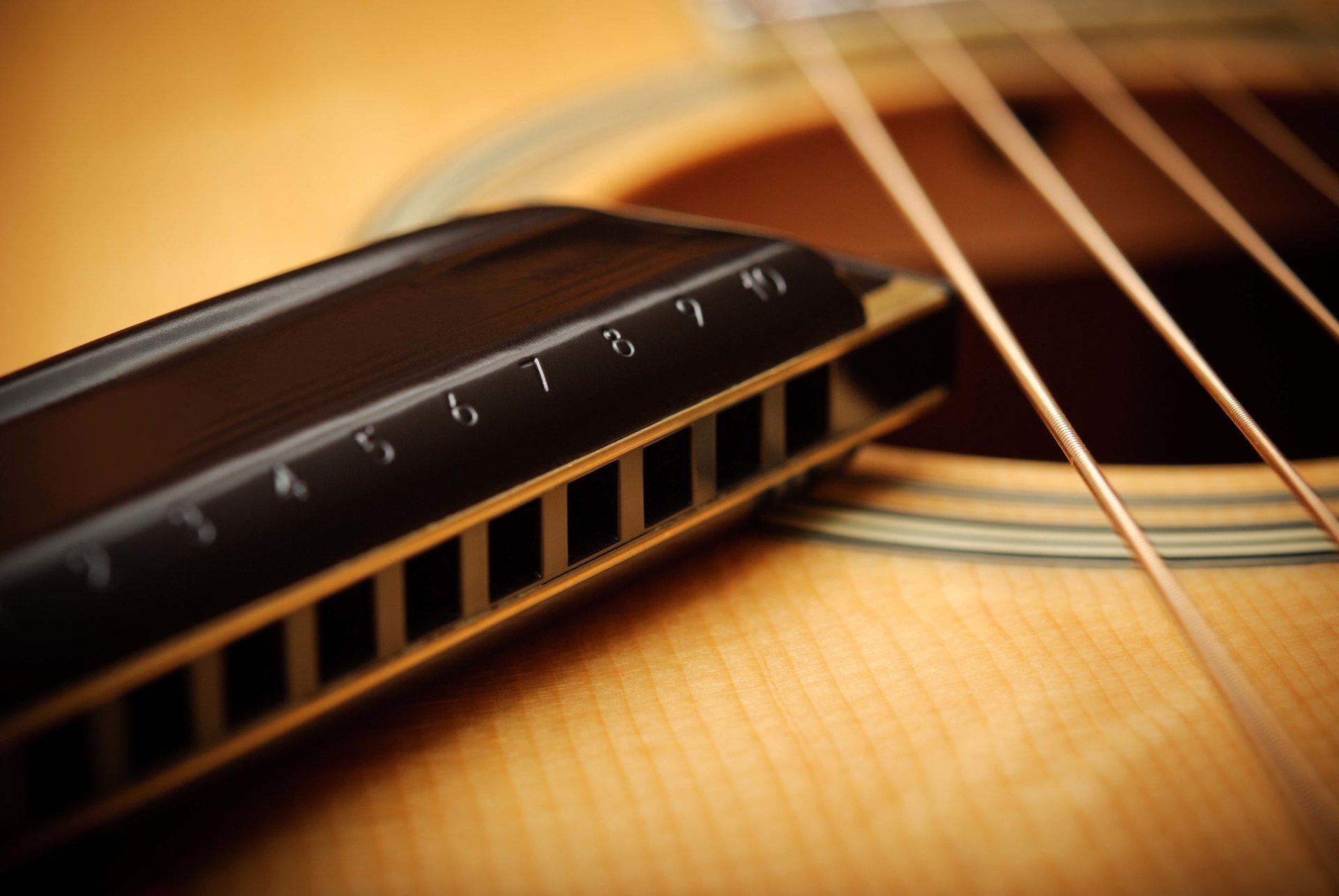 guitarra cuerdas acústica armónica macro