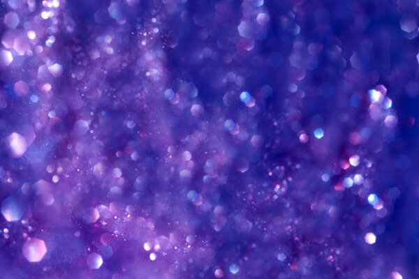 Violet-purple macro gloss