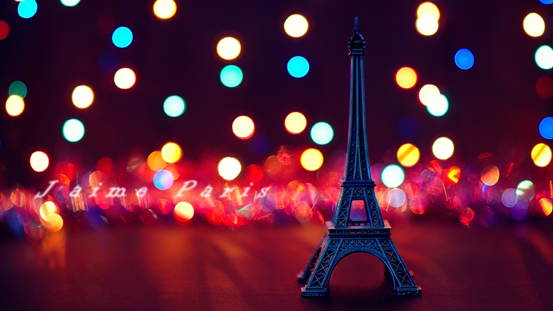 bokeh parigi torre eiffel