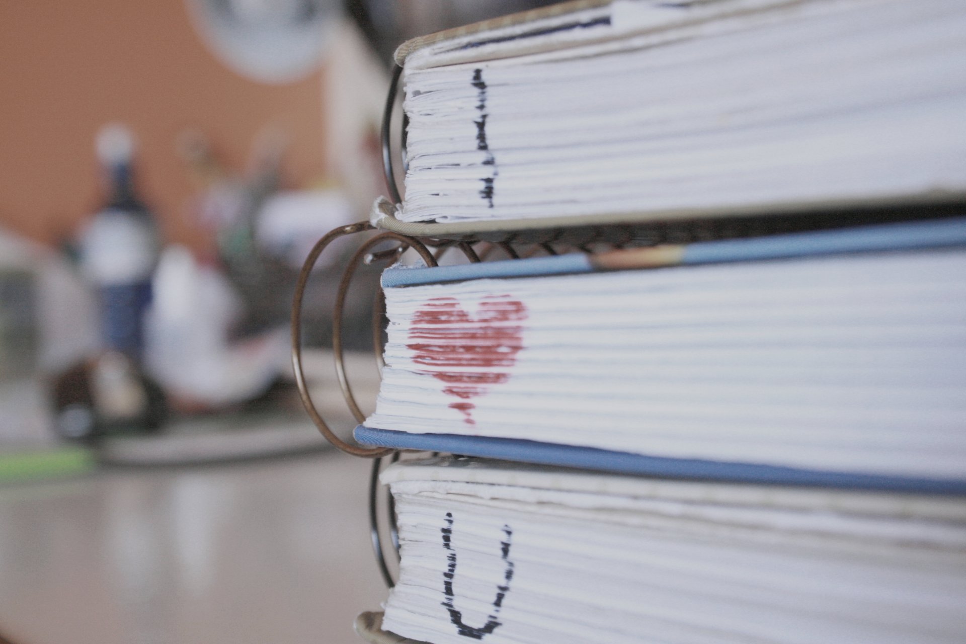 macro libri pagine ti amo amore cuore cuore