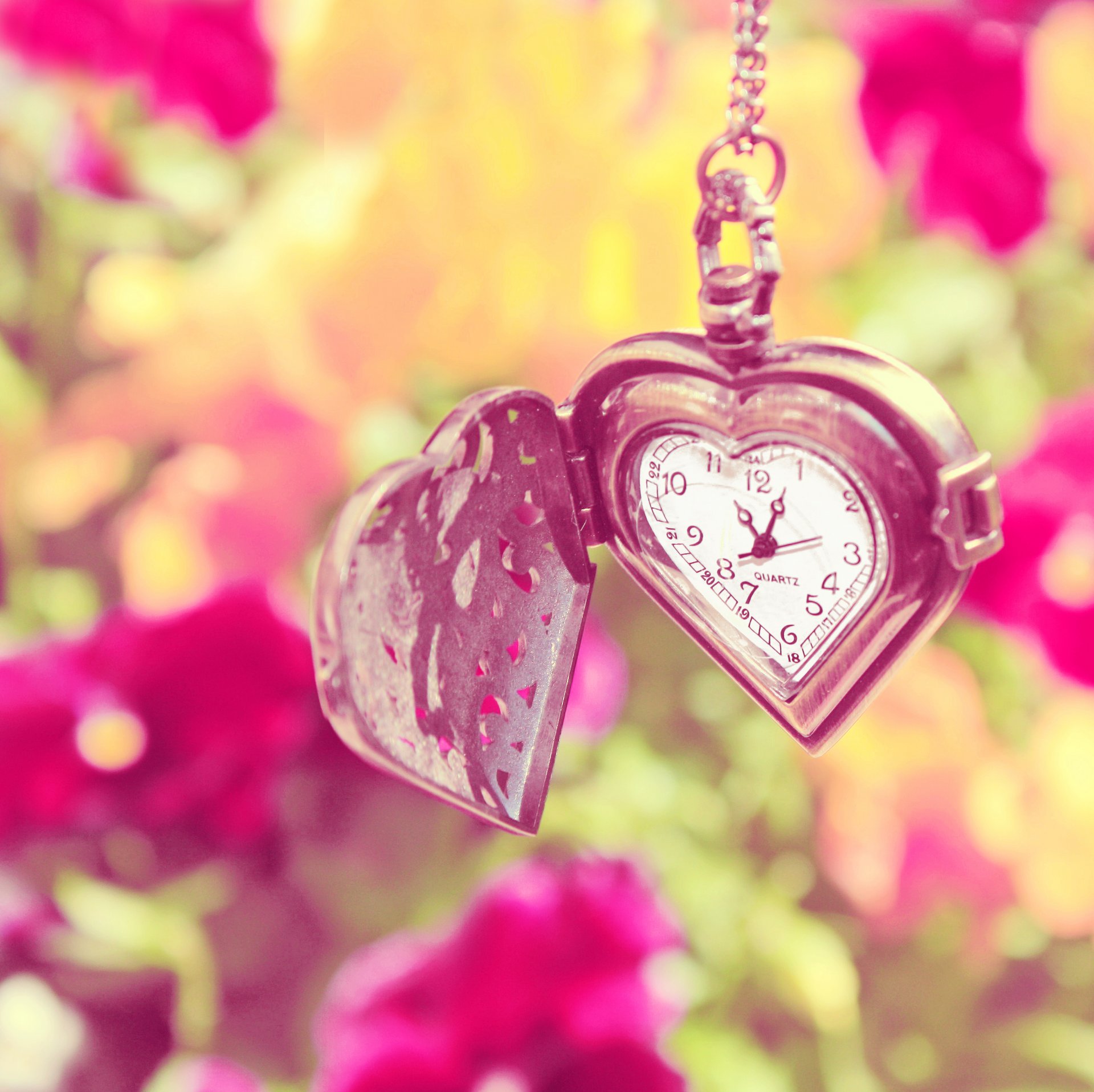 watches heart string flower summer