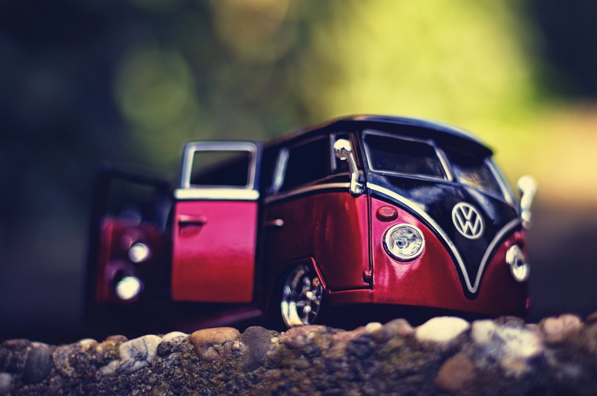 close up toys machine volkswagen