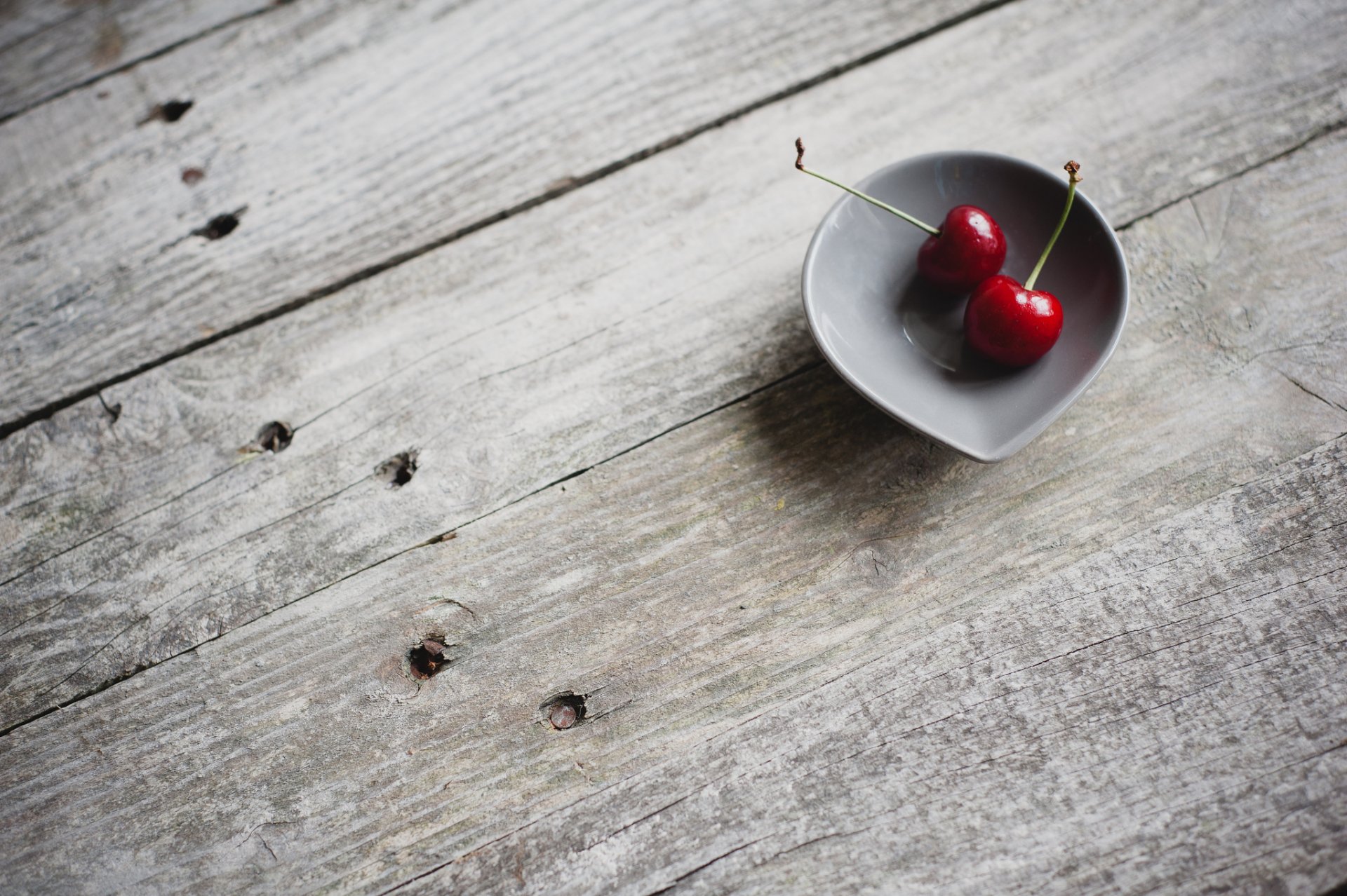 wood boards floor plate cherry cherry macro